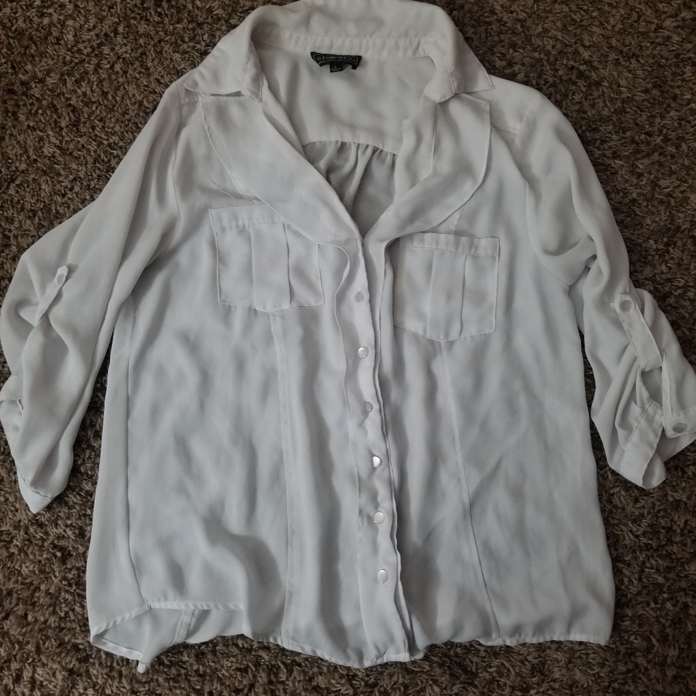 White Button Up
